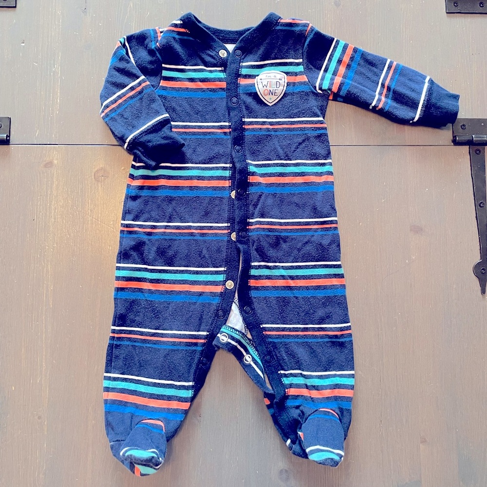 4/$15🌸 Carter’s Cotton Baby Sleeper 6M